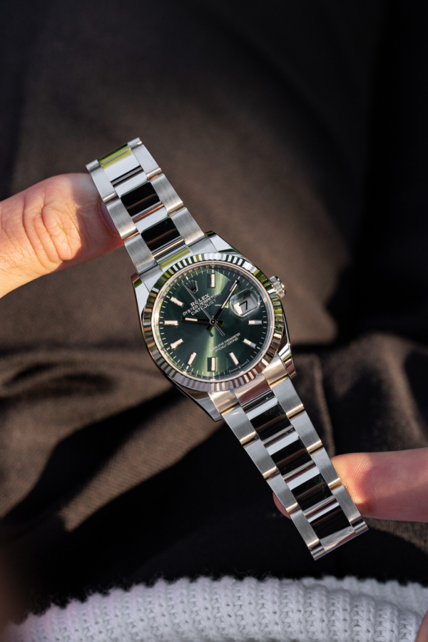 Rolex Datejust 36 Vert Menthe "Unworn"