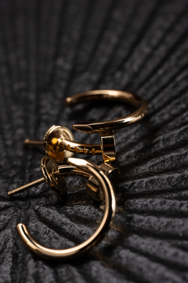 Cartier Juste un Clou Créoles Petit Modèle Or Jaune