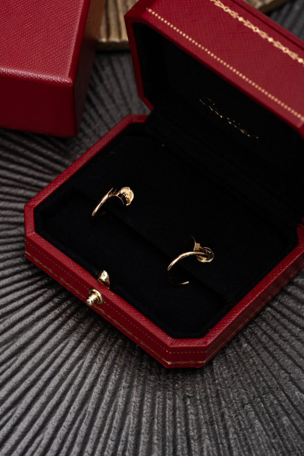 Cartier Juste un Clou Créoles Petit Modèle Or Jaune
