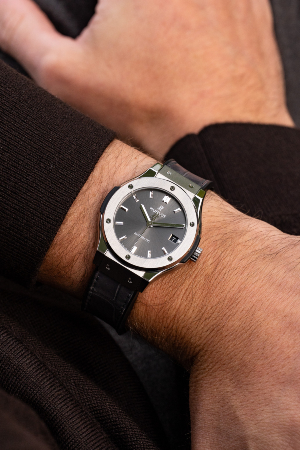 Hublot Classic Fusion Racing Grey Titanium 38