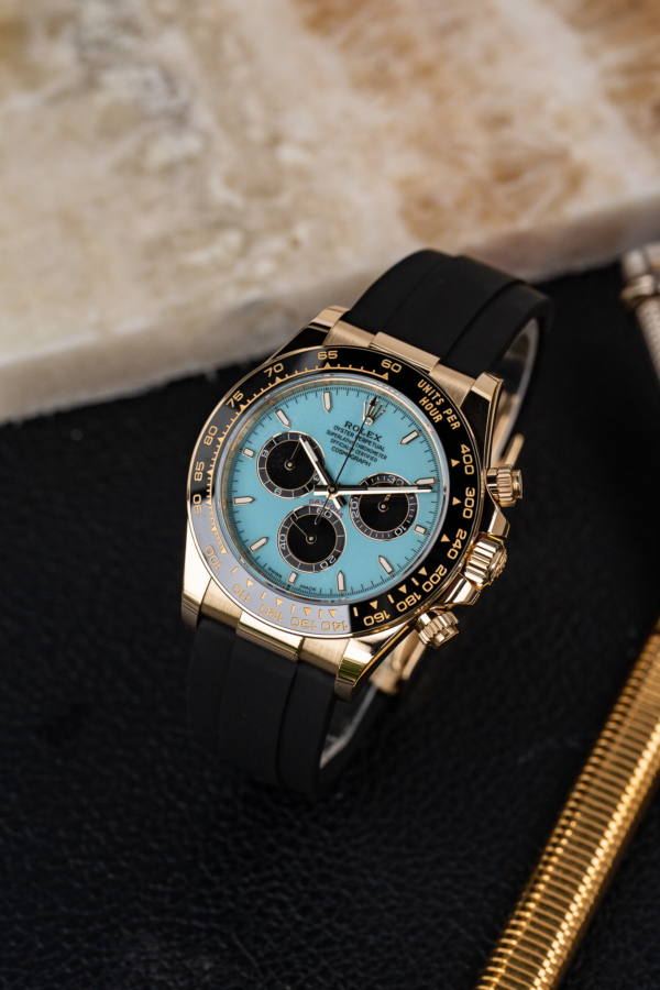Rolex Daytona Oysterflex Or Jaune "Tiffany" "Unworn"