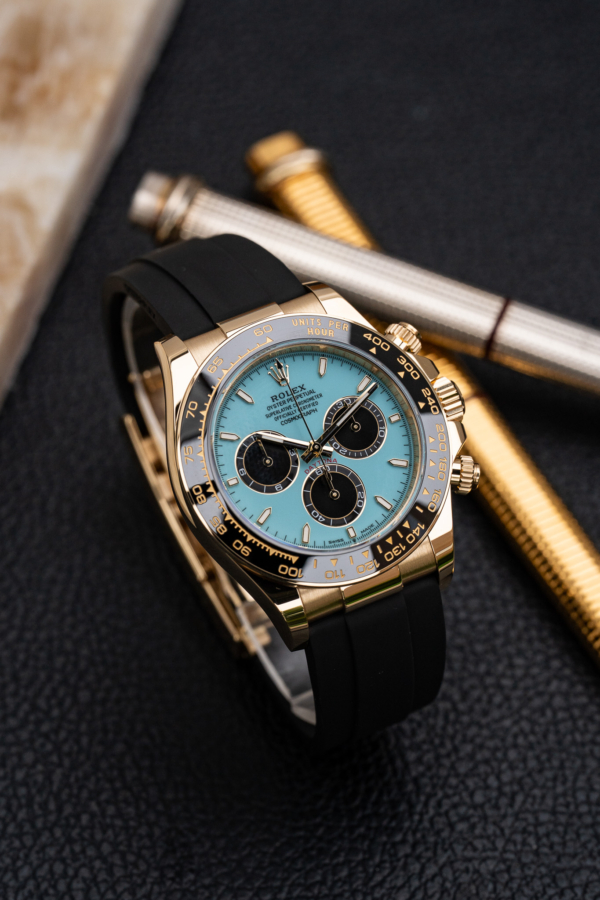 Rolex Daytona Oysterflex Or Jaune "Tiffany" "Unworn"